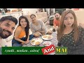 THE GEHANA SHOW AYUSHI JAISWAL MUSKAN AGRAWAL ASHRAF SHIV AT AYUSHI S HOME GANPATI BAPPA