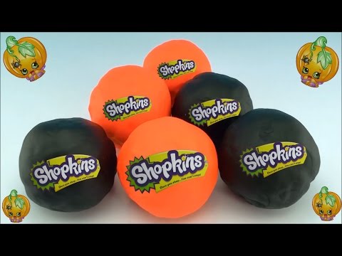 🎃🎃 Shopkins Pumpkin Surprises Halloween Glow in the Dark Toys fun playing toy 🎃🎃 Video