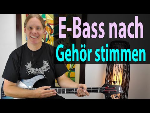 Bass stimmen nach Gehör | im 5. Bund stimmen ohne Stimmgerät