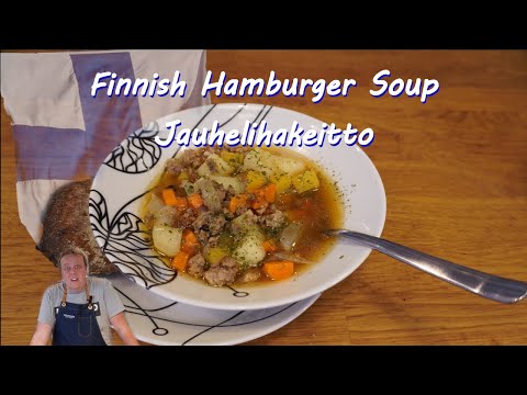 Finnish Hamburger Soup | Jauhelihakeitto