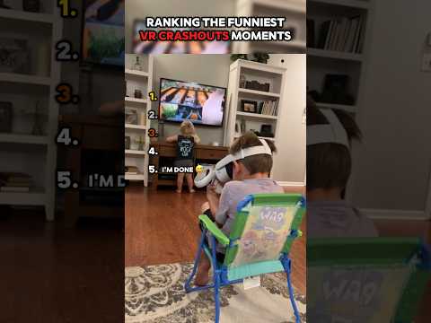 Ranking The Funniest VR Crashouts Moments!