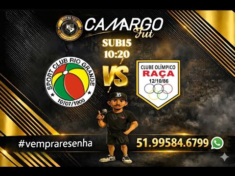 COPA VENTO DO SUL - RIO GRANDE RA X RAÇA RS - CLUBE OLÍMPICO RAÇA