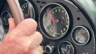 1967 Corvette Convertible 427/390 Instrument Ride Along