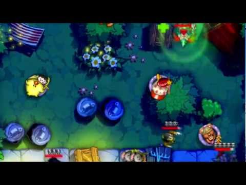 Garfield Zombie Defense Video