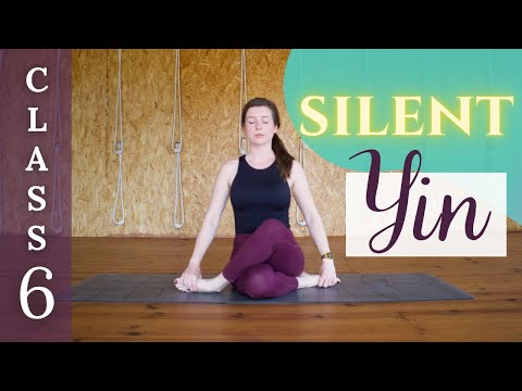 70-min Silent Yin Full Class || Minimum Cues to Enjoy Meditative Bliss (Yin Yoga Challenge Class 6)