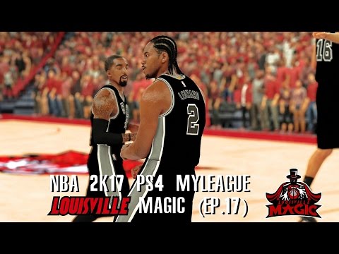 NBA 2K17 PS4 Louisville Magic MyLeague - GAMEWINNER BY HOF CPU!!! (EP.17)