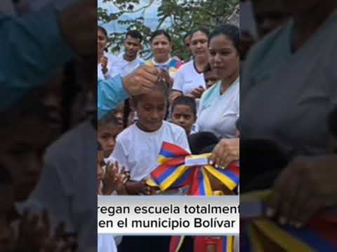 Reporta Yosmara Pérez Yaracuy: entregan escuela totalmente rehabilitada en el municipio Bolívar