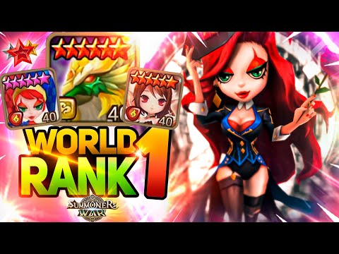 WORLD RANK #1 OBABO (WIN+LOSE Comp) - Summoners War