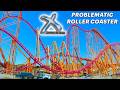 The Problematic Roller Coaster That Should Not Exist X At Six Flags Magic Mountain