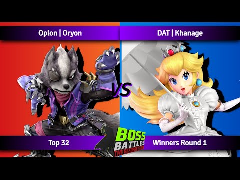 Oplon | Oryon (Wolf) vs DAT | Khanage (Peach) - Winners Round 1 (Top 32) - BOSS BATTLES: TR