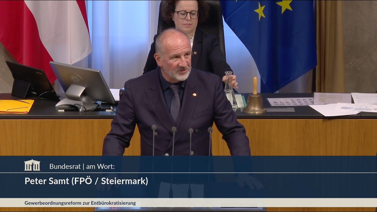 Peter Samt - Reform der Gewerbeordnung - 22.10.2026