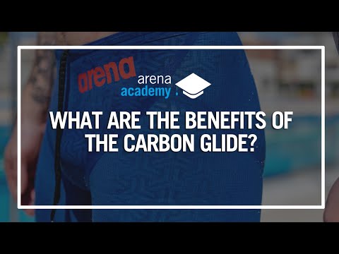 What are the benefits of the arena Powerskin Carbon Glide?