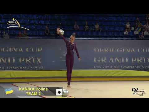 Polina Karika 2005 Ball 20.450 - Deriugina Cup 2020 (Day 2)