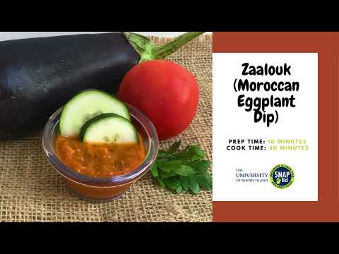 Zaalouk (Moroccan Eggplant Dip)