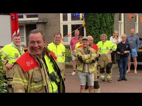 Afscheid brandweerman Mill