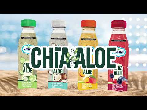 thumbnail video image 2 of Bebida de Aloe Vera, Sabor Manzana Verde, Marca, Natural Good Shape, 500 ml 12 Pack, 2 of 2