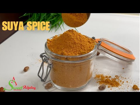 The Perfect Homemade SUYA Spice Recipe | Kebab Pepper | The Only Spice You Need For Your Barbecue