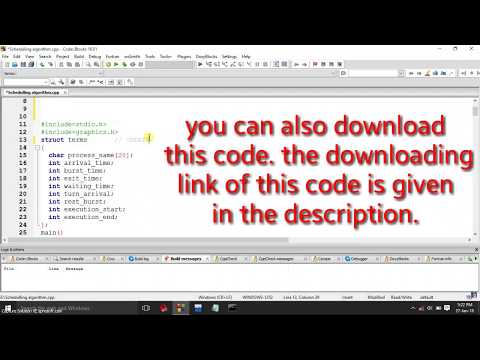 Fcfs Scheduling Algorithm Program Using Graphics With Source Code
