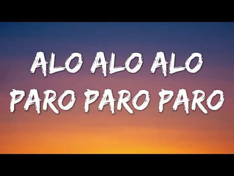 Nej - Paro (sped up) Lyrics "allo allo tik tok song"