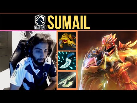 LIQUID.SUMAIL DK WITH Heaven's Halberd + DAGGER - DOTA2 7.29 GAMEPLAY