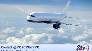 More Credible Air Ambulance Services in Guwahati and Kolkata