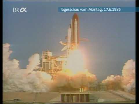 ARD Tagesschau vom 17.06.1985 - Shuttle STS-51G Start