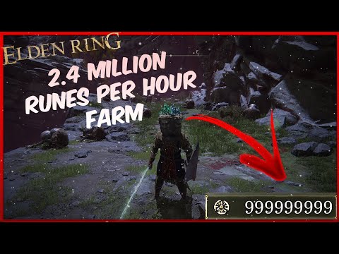 Elden Ring | 2.4 Million Runes per hour FARM | FAST XP |