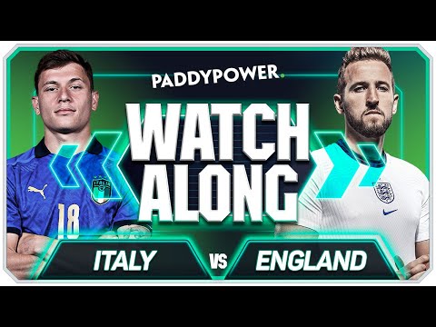 ENGLAND vs ITALY LIVE EURO 202O Final Watchalong Mark GOLDBRIDGE LIVE