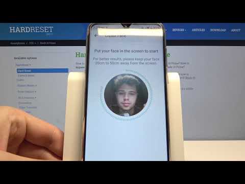 How to Set Up Face Unlock in ZTE Blade 10 Prime – Add Face Data