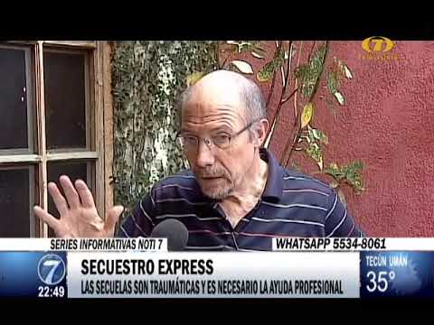 Las secuelas traumáticas de las víctimas de secuestro express