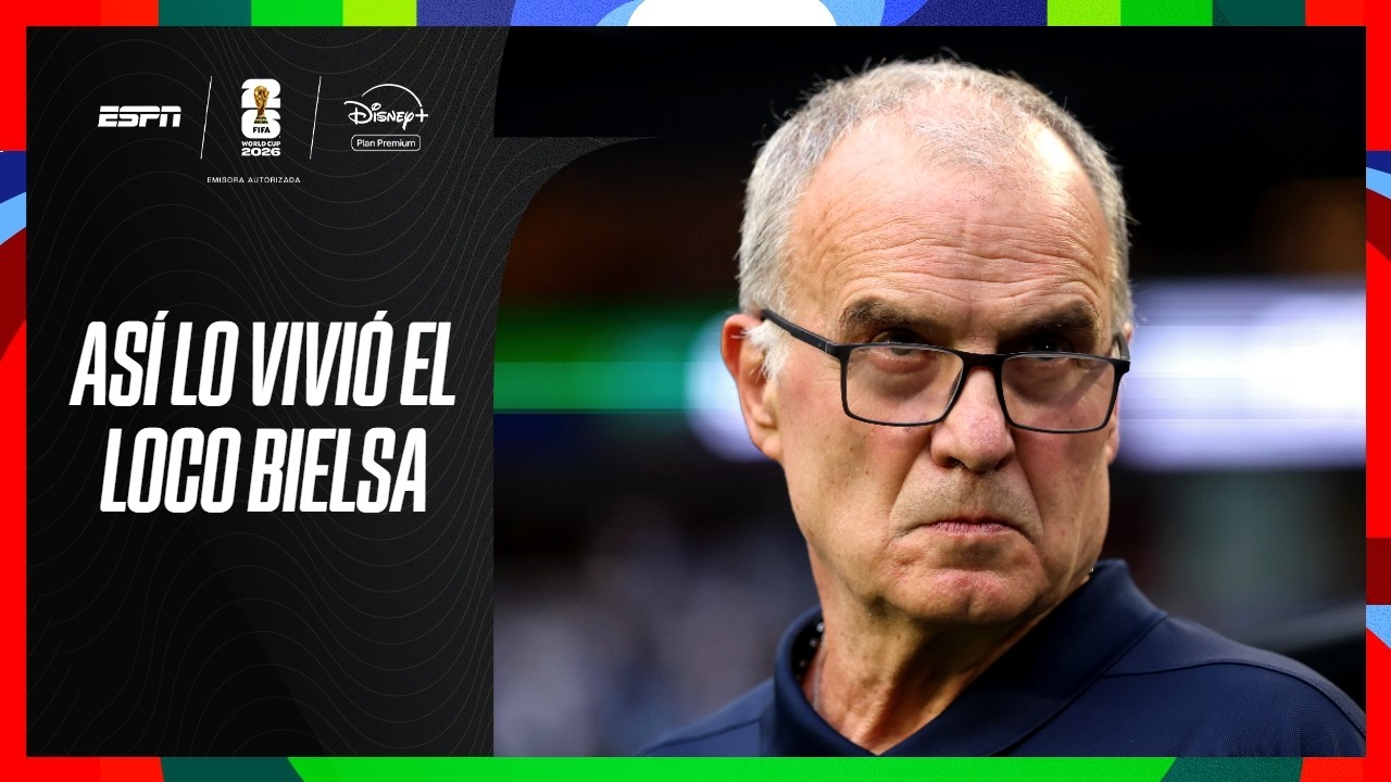 ASÍ VIVIÓ EL LOCO BIELSA EL DEBUT MUNDIALISTA DE URUGUAY ANTE ARABIA SAUDITA | ESPN Mundial