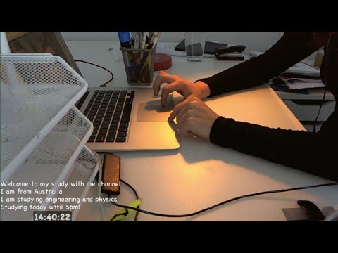 Study with Me (student from Australia) - 11.05.2019 - Live!