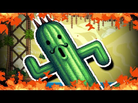 GIANT CACTUS BOSS FIGHT! - Terraria 1.3 MODDED SEASON 2 v4 - Ep.45