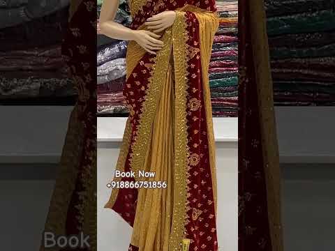 #velvet #saree #designer #bridal #dulhan #bride #sitaram #festival #collection
