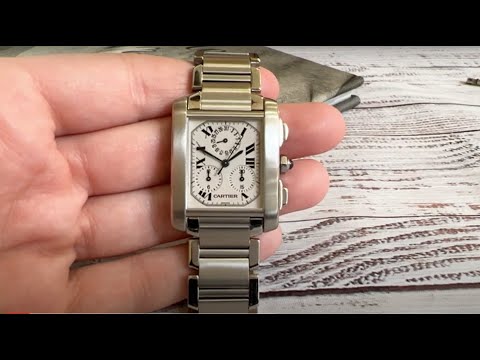 Cartier Tank Francaise Chronoreflex Basic Setting Instructions