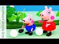 Peppa Is Playing Golf Peppa Pig Toys Stop Motion Animation English Episodes 2018