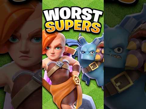 the 5 WORST Super Troops to BOOST in Clash of Clans