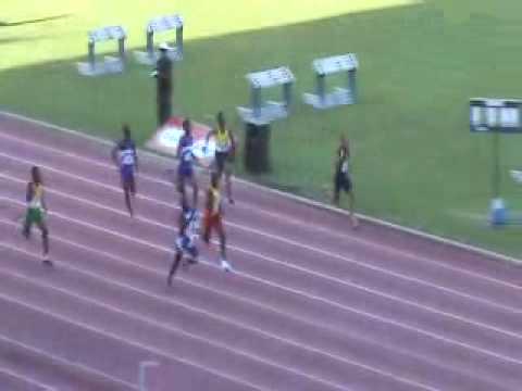 Jamaica CHAMPS 2008: Class III 200m Final (A Talawah Video)