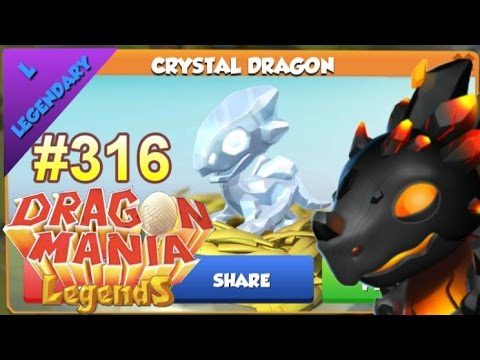 Crystal Dragon Hatching + Chills and Thrills Tier 6 Guide! - Dragon Mania Legends #316