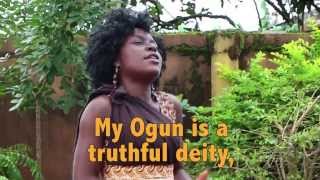 Mayowa Adeyemo praises Ogun (God of Iron)