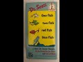 Dr Seuss Beginner Book Video One Fish Two Fish Red Fish Blue Fish Goldstar Video Print