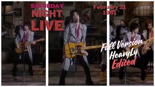 Prince&#39;s  &quot;Partyup&quot; full version Performance on Saturday Night Live (February 21, 1981)