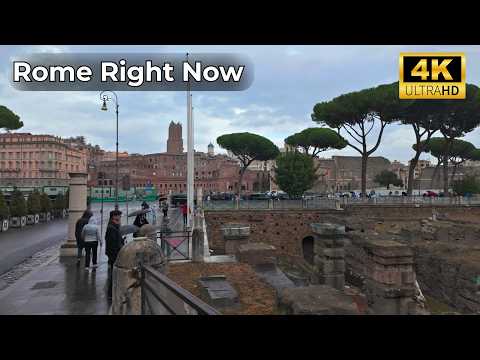 Rome, Italy 🇮🇹 – This Is Rome Right Now (November 2025) | 4K Walking Tour