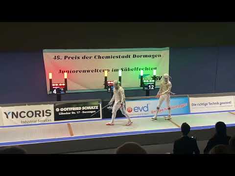 Dormagen World Cup 2022 JMS - GOLD - Emanuele Nardella ITA v Colin Heathcock USA