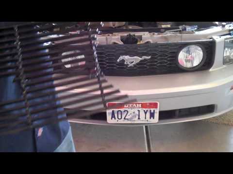 Stack Racing Upper Grille Install for 05-09 Mustang