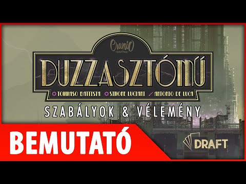 Duzzasztómű társasjáték bemutató - :: DRAFT :: Társasjáték vlog