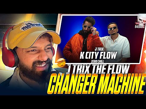 J TRIX – K City Flow Reaction | Red Bull 64 Bars 🔥 Zero Chil Production | KAINT Reaction