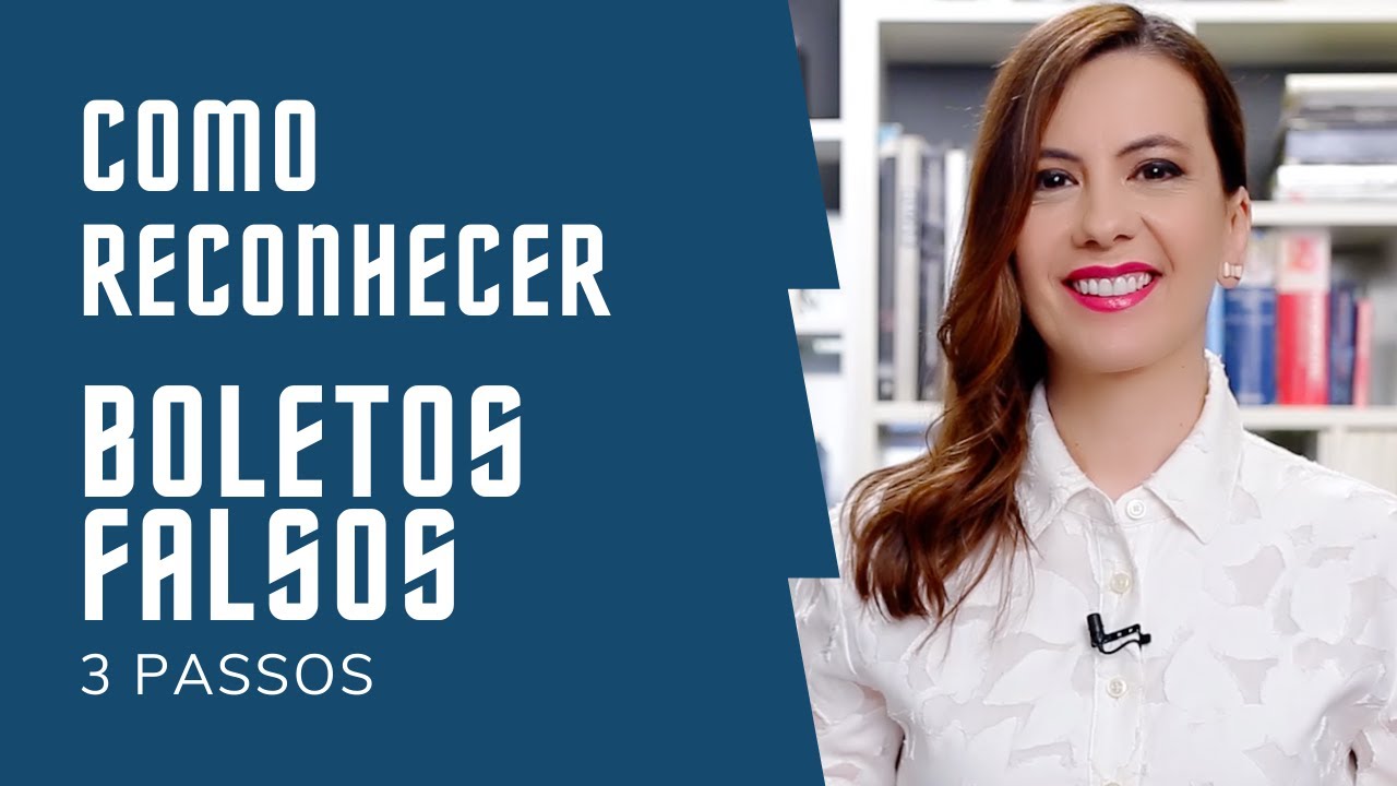 BOLETOS FALSOS: Como reconhecer