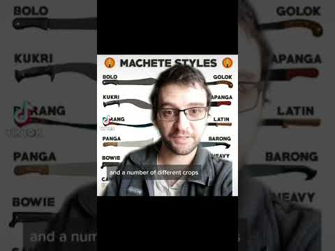All about different types of machete blades with Marcus Vance