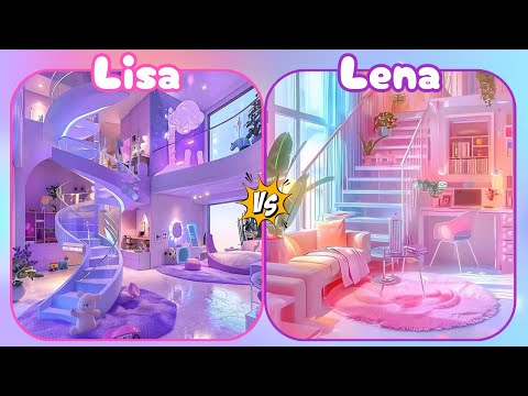 Lisa or Lena 😍 #random #cute #fypシ゚ #lena #lisa #bedroom #trending #lisaorlena